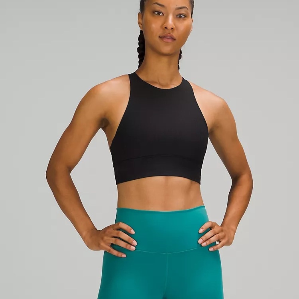 Lululemon Energy High Neckline Ribbed Bra